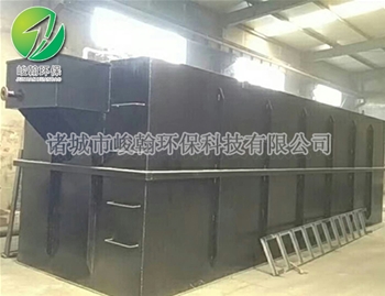 生活污水一体化处理乐投电子（中国）有限公司官网及现场